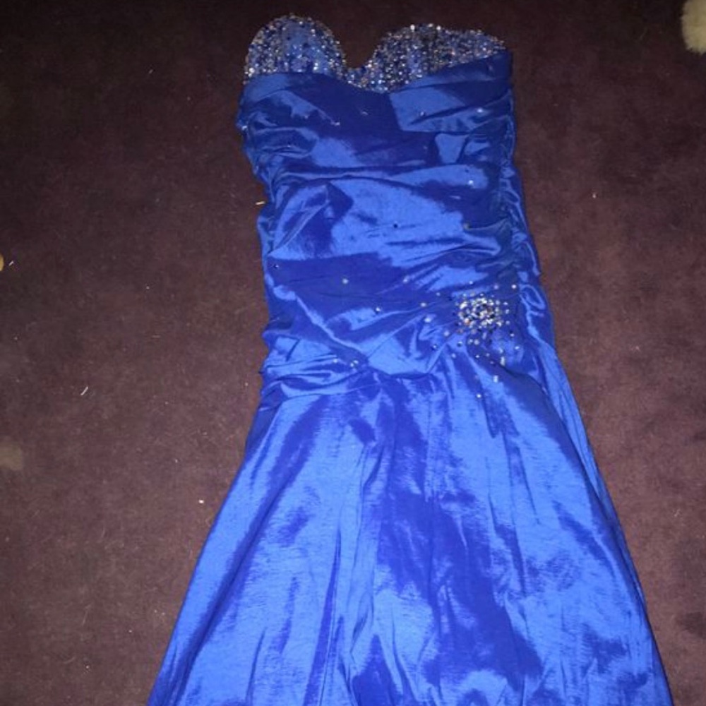 Blue formal dress